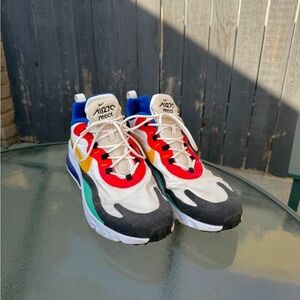 Nike React Sneakers - Red, Yellow, Blue, Green, Black